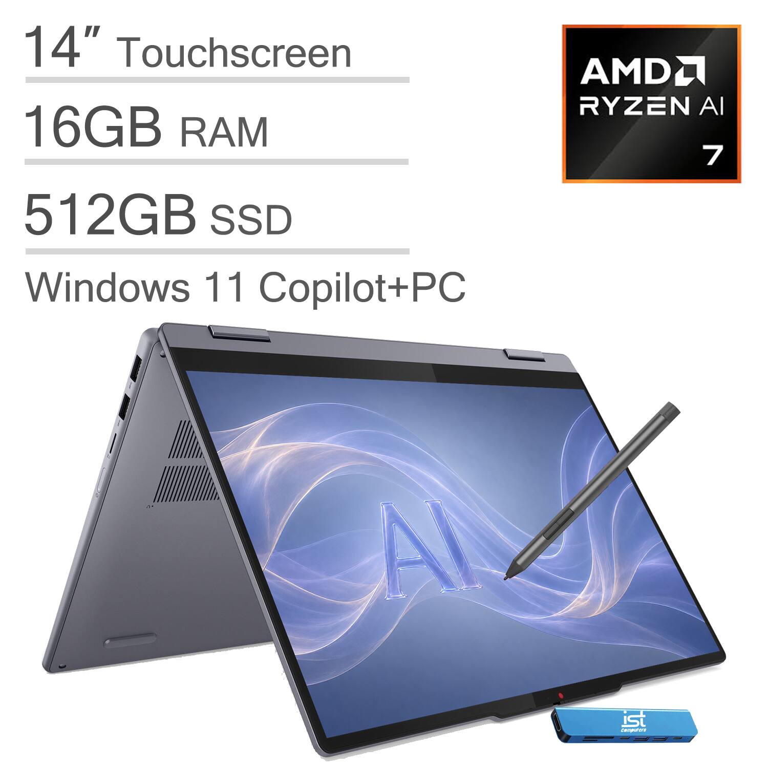 2-in-1 laptop for Graphic Artists