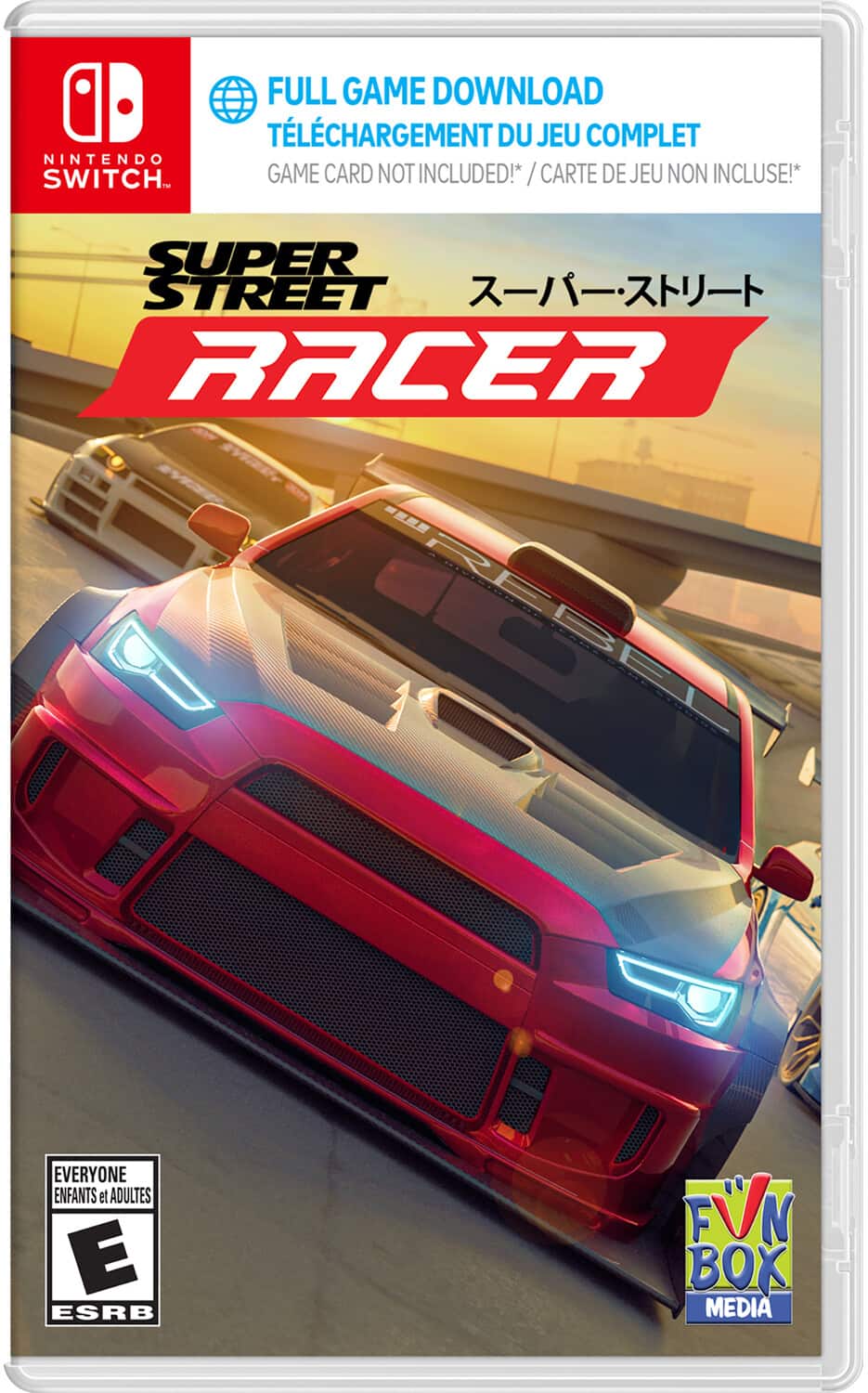 Super Street Racer for Nintendo Switch (Code In Box)  - VIDEOGAMES - Nintendo Switch