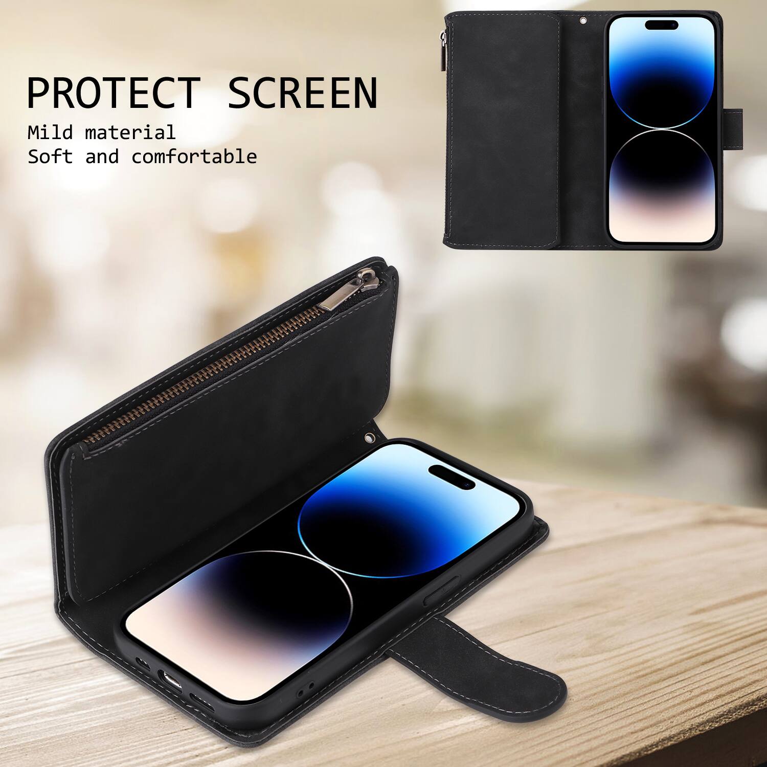 PROTECT SCREEN  
Mild material  
Soft and comfortable