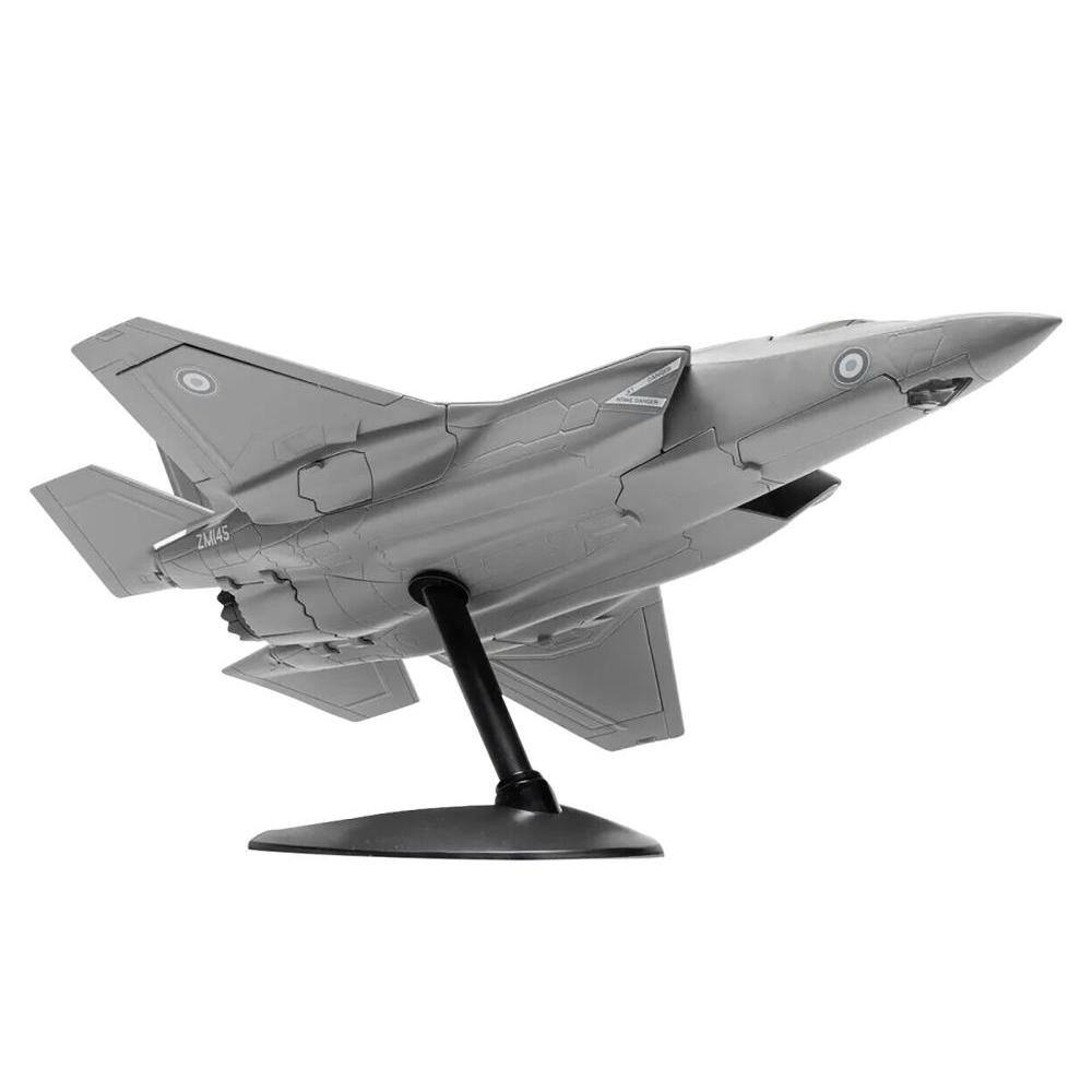 Angle. Airfix Quickbuild - Skill 1 Model Kit F-35 Lightning II Snap Together Painted Plastic Model Airplane Kit by Airfix Quickbuild - Multi.