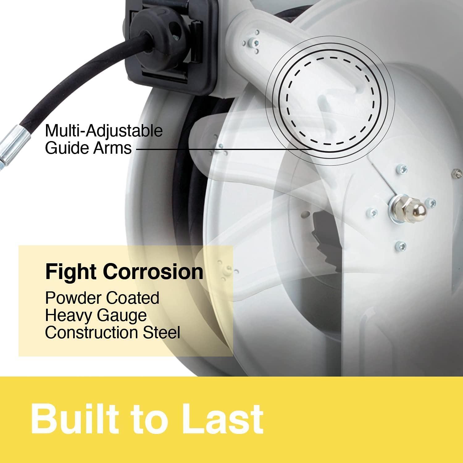 Multi-Adjustable Guide Arms

Fight Corrosion  
Powder Coated Heavy Gauge Construction Steel

Built to Last