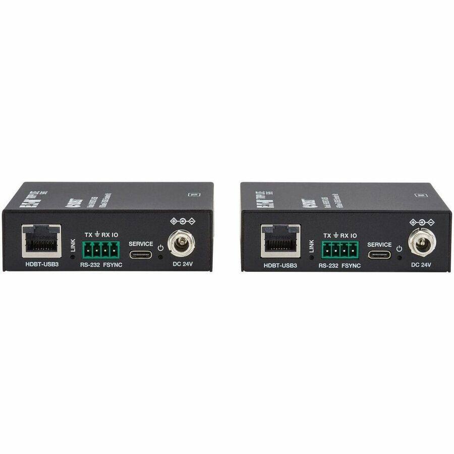 HDBT-USB3  
TX + RX I0 LINK  
RS-232 FSYNC  
DC 24V  
SERVICE  

HDBT-USB3  
TX + RX I0 LINK  
RS-232 FSYNC  
DC 24V  
SERVICE