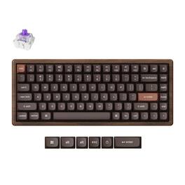 Keychron - K2 HE 75% Wireless Magnetic Switch Keyboard with Walnut Frame - All-Wood Special Edition