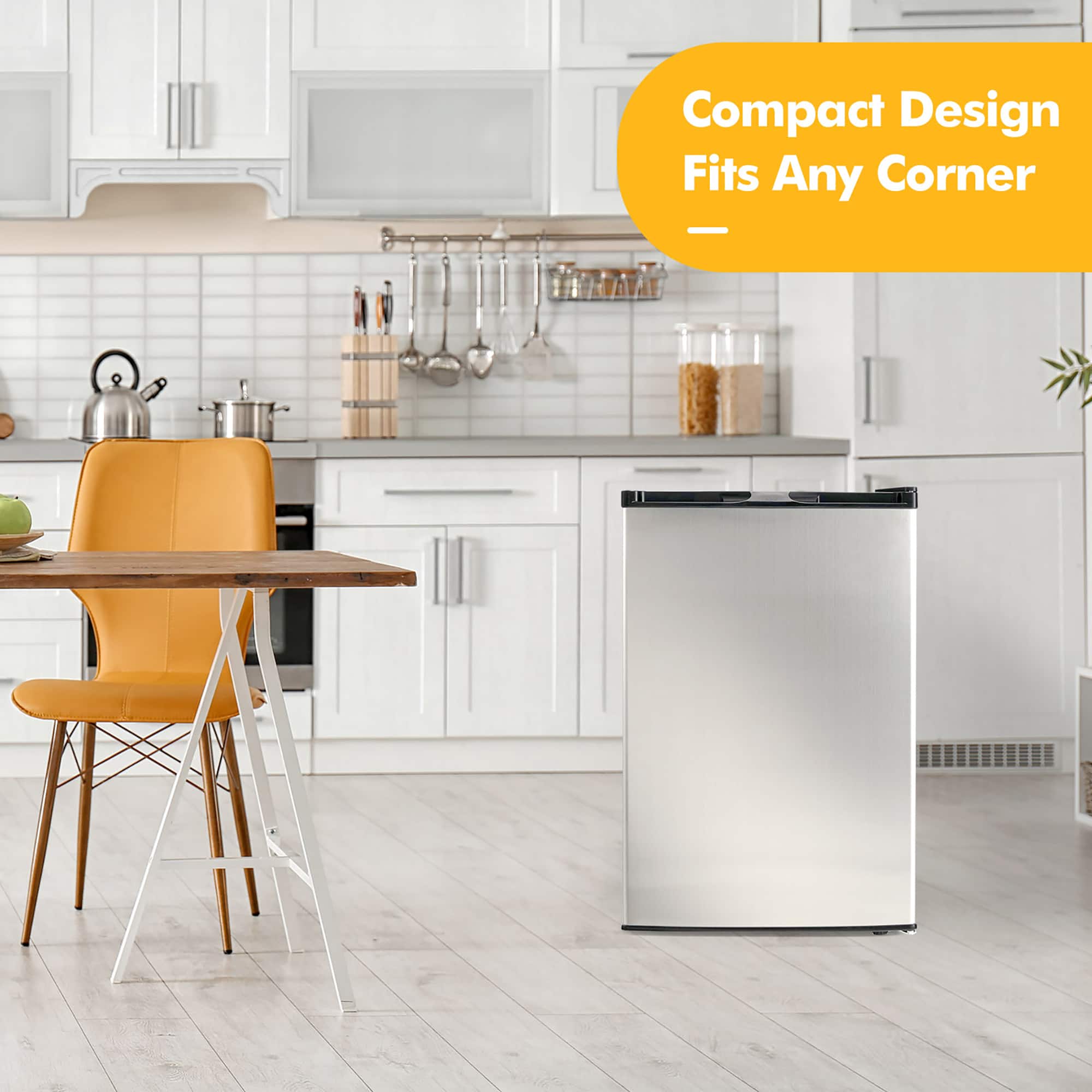 Compact Design Fits Any Corner