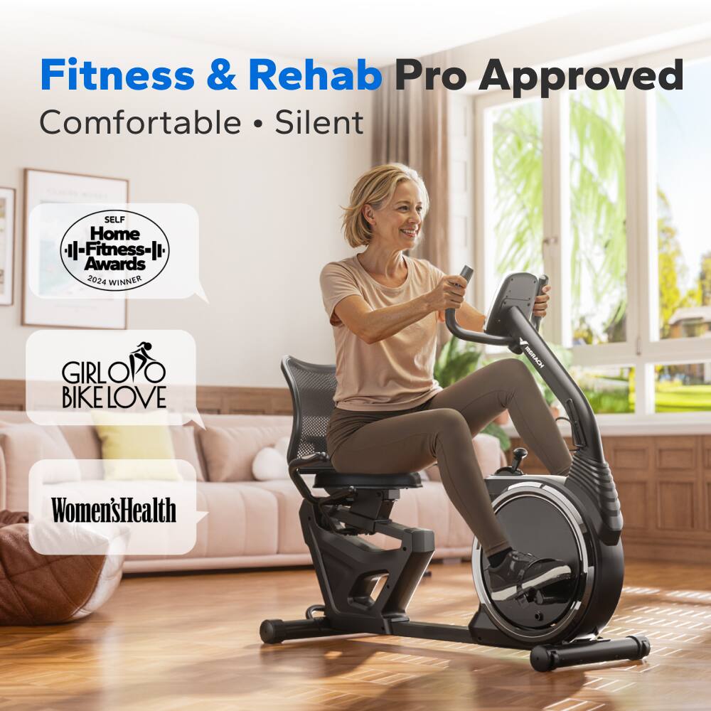 Fitness & Rehab Pro Approved  
Comfortable • Silent  

SELF Home i-Fitness Awards 2024 WINNER  
GIRLOV BIKE LOVE  
Women's Health