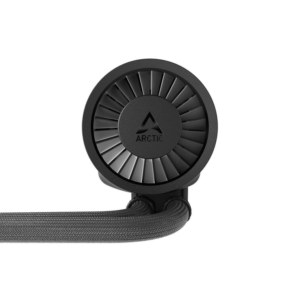 Alt View 1. Arctic - Liquid Freezer III Pro 360 Multi Compatible All-in-One CPU Water Cooler Intel LGA1851, LGA1700 AMD AM5, AM4 - Black.