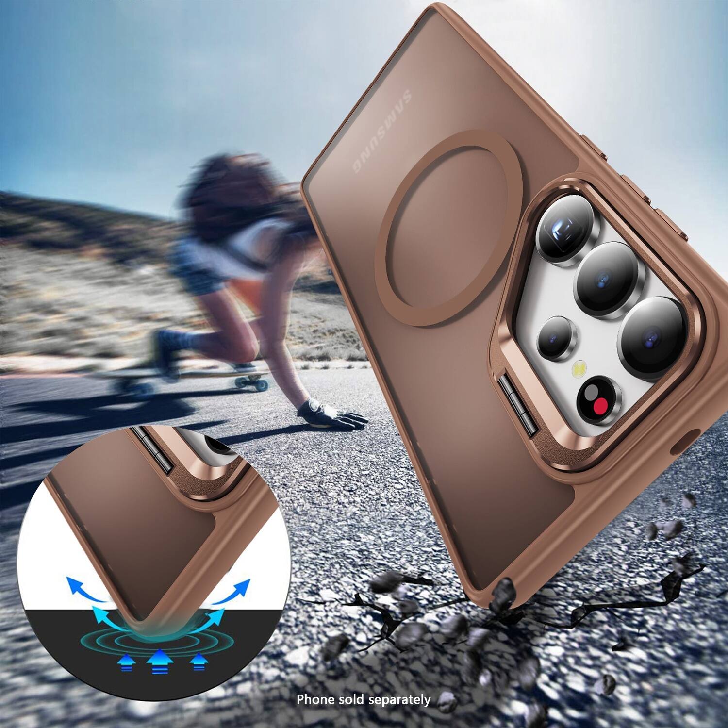 "SAMSUNG Phone sold separately"