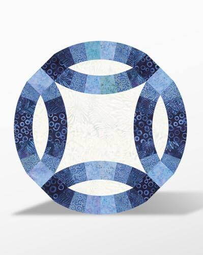 Alt View 3. AccuQuilt - GO! Big Double Wedding Ring-12 1/2 Finished Die - Multicolor.