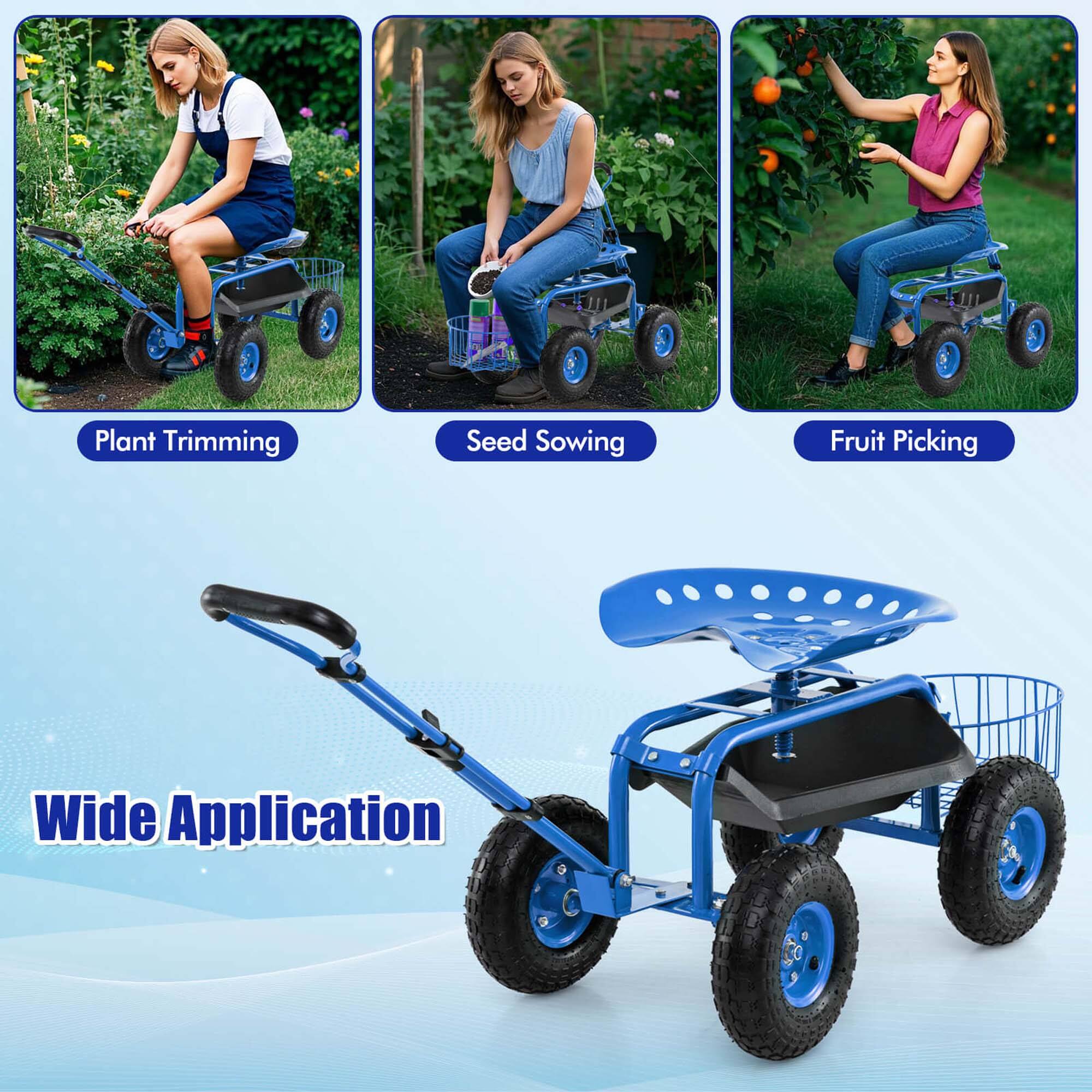 Plant Trimming  
Seed Sowing  
Fruit Picking  
Wide Application