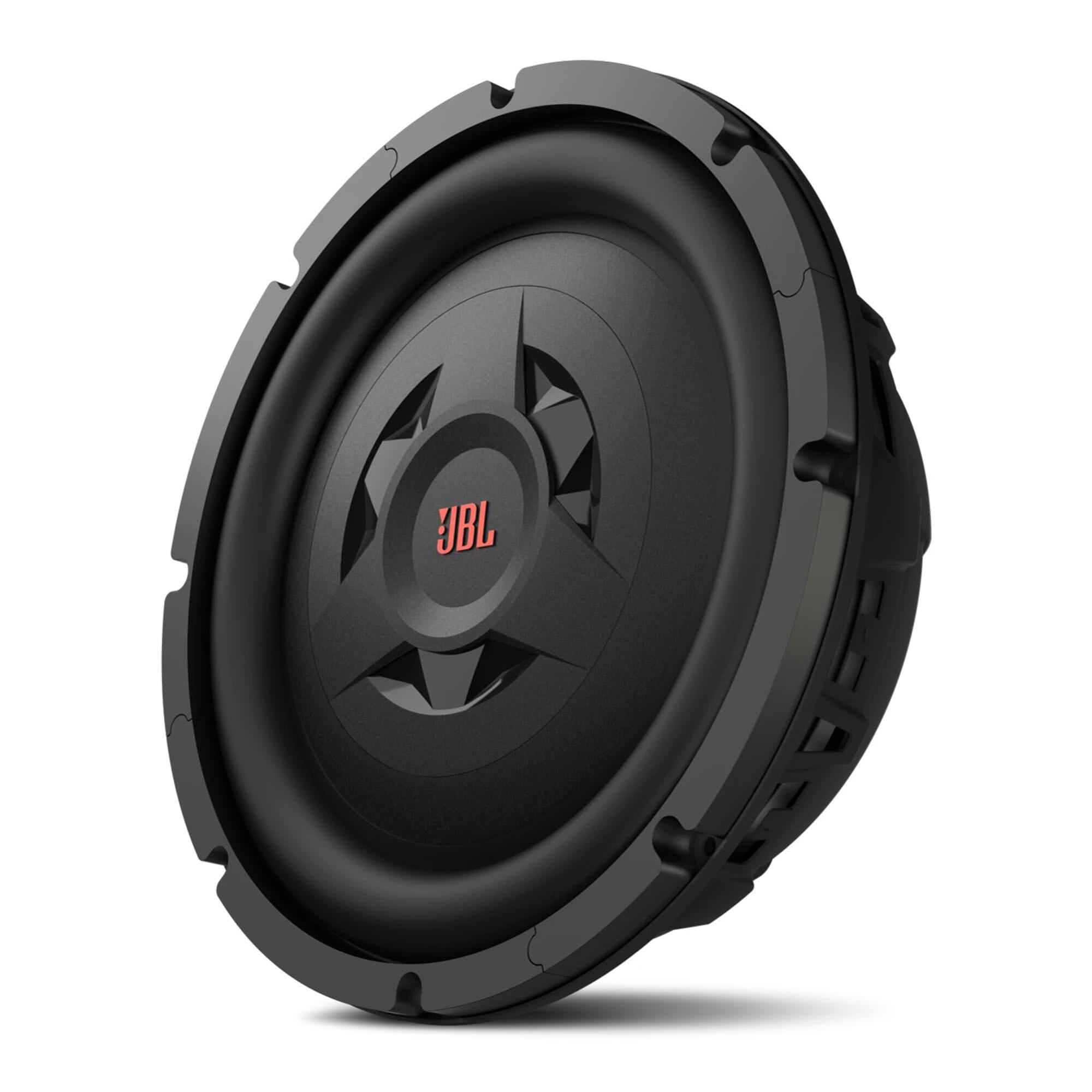 Alt View 1. JBL - JBL JBLCLUBWS1200BLK Club Series Shallow Mount 12 Inch Subwoofer with SSi Selectable Impedance - 2 or 4 Ohm - Black/Gray.