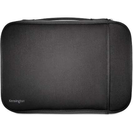 Front. Kensington - Kensington K62610WW Carrying Case (Sleeve) for 12" to 14" Apple MacBook Air - Black - Drop Resistant, Damage Resistant - Black.