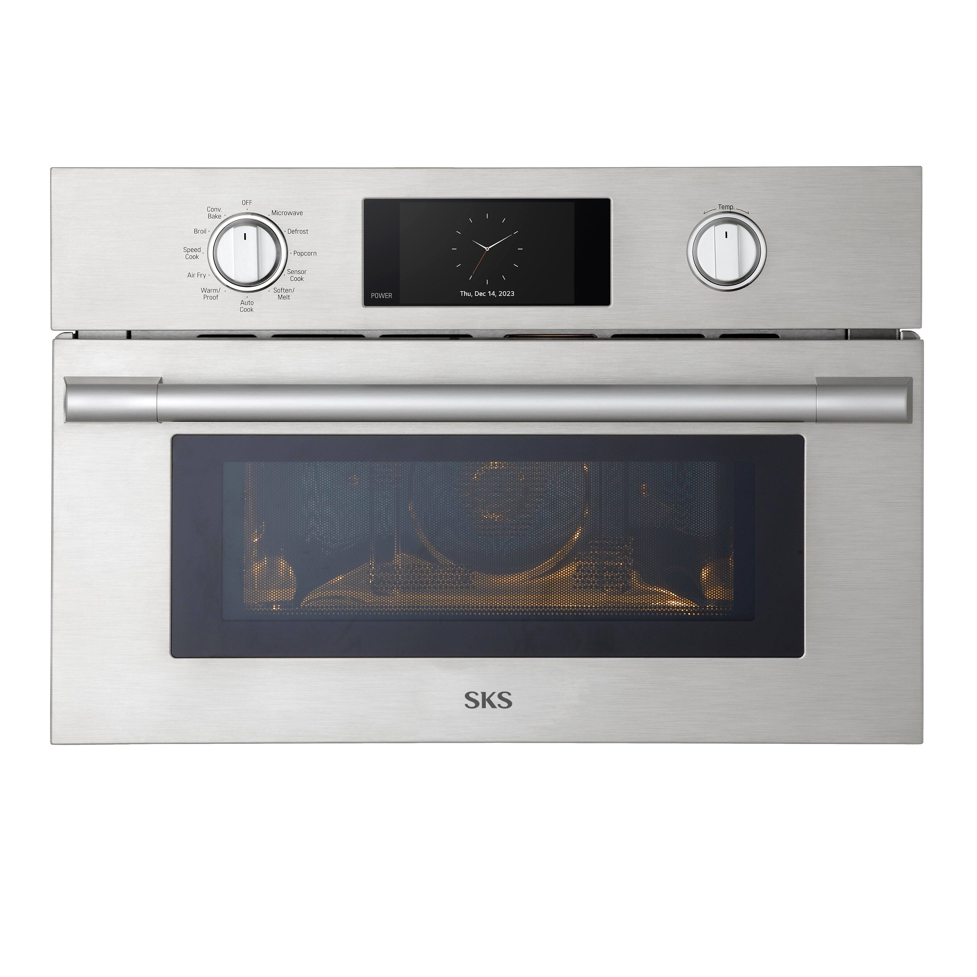 Conv Bake  
OFF  
Microwave  
Bill  
I  
Defrost  
Speed Cook  
Popcorn  
Sensor Cook  
Proof  
Auto Cook  
Softer/Wt  
POWER  
The Dec 14, 2023  
SKS