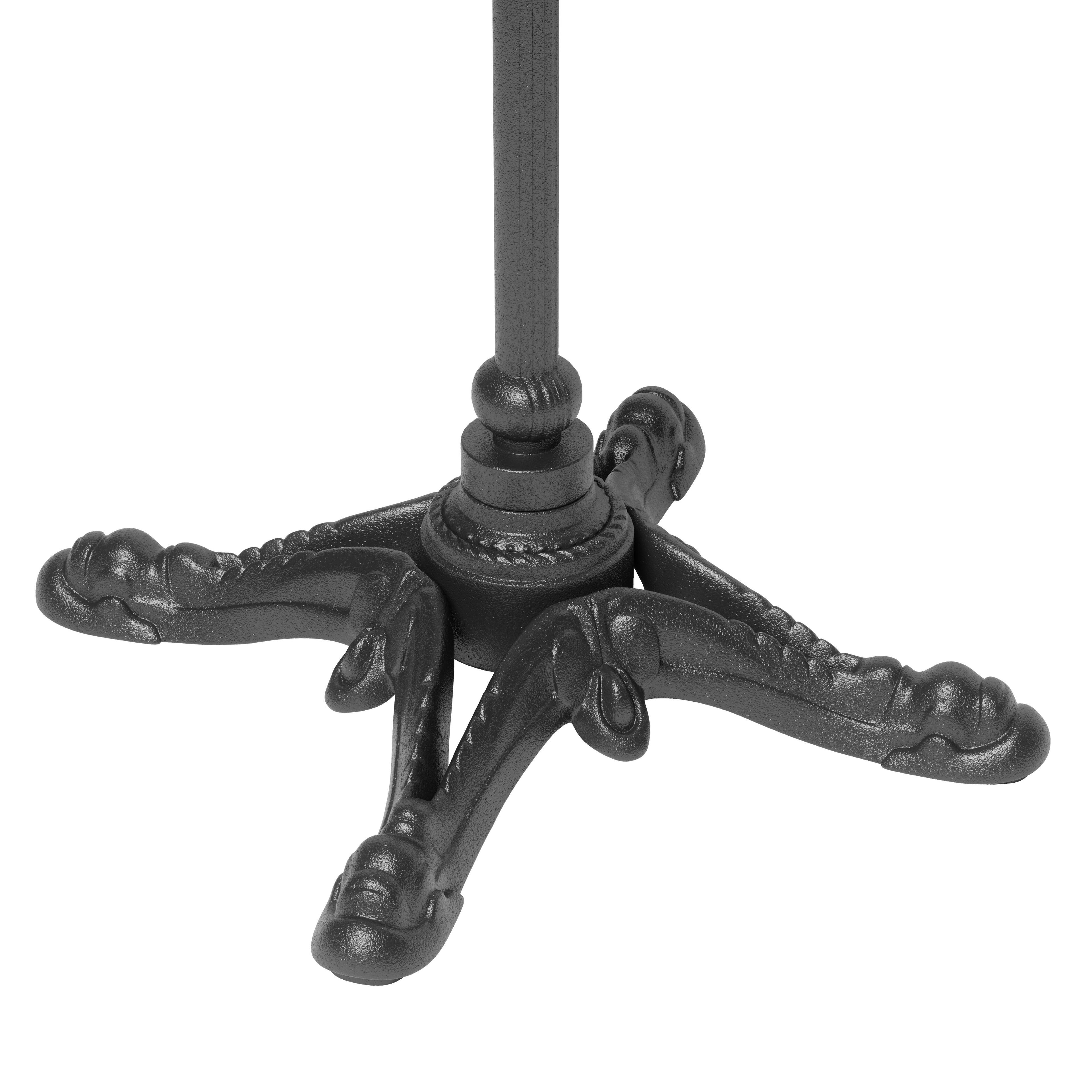 Alt View 2. Hivvago - Alfresco Dining Table Gray - Gray.