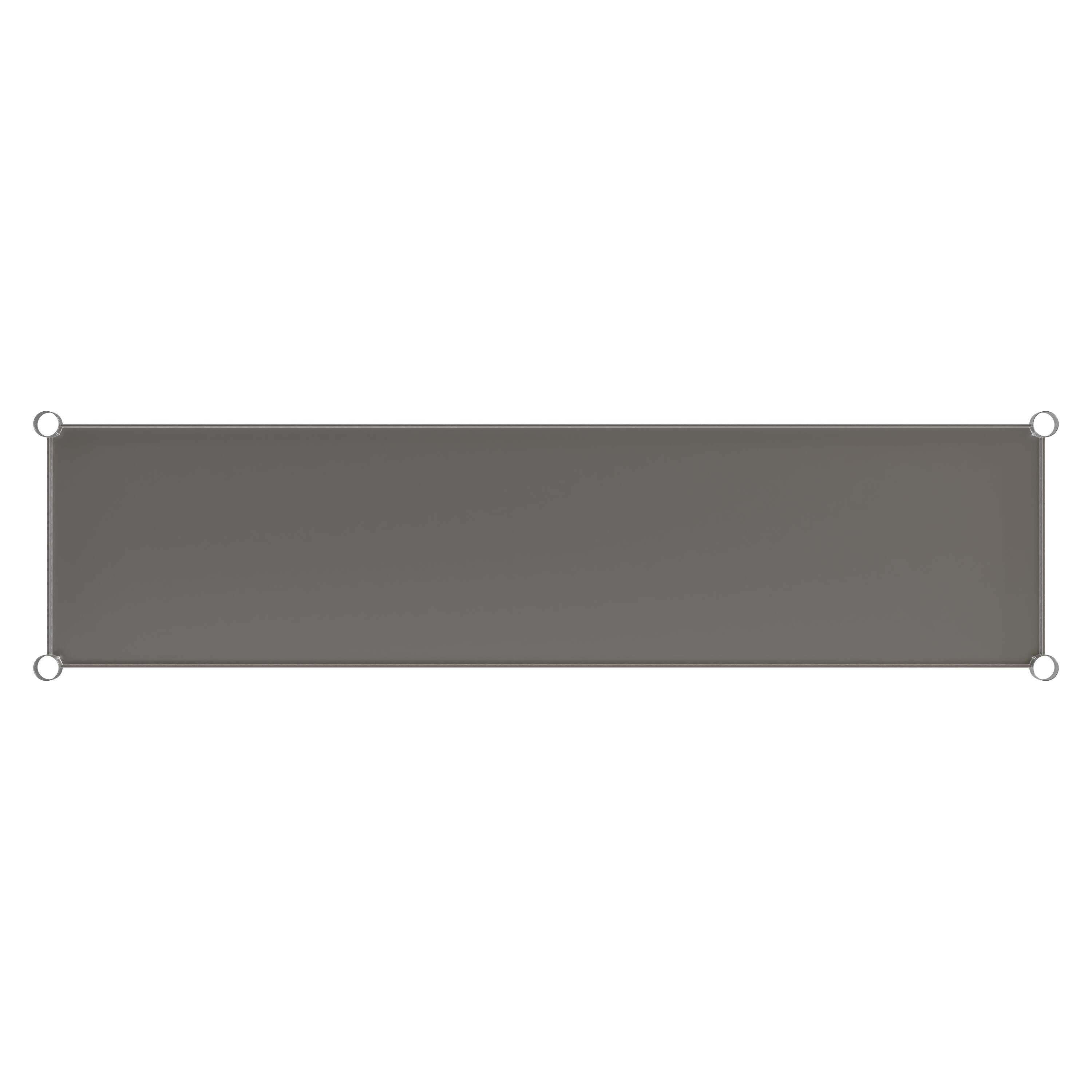 Alt View 7. Emma + Oliver - Under Shelf for Kitchen Prep and Work Tables - Adjustable Galvanized Lower Shelf for Stainless Steel Tables - Stainless Steel.