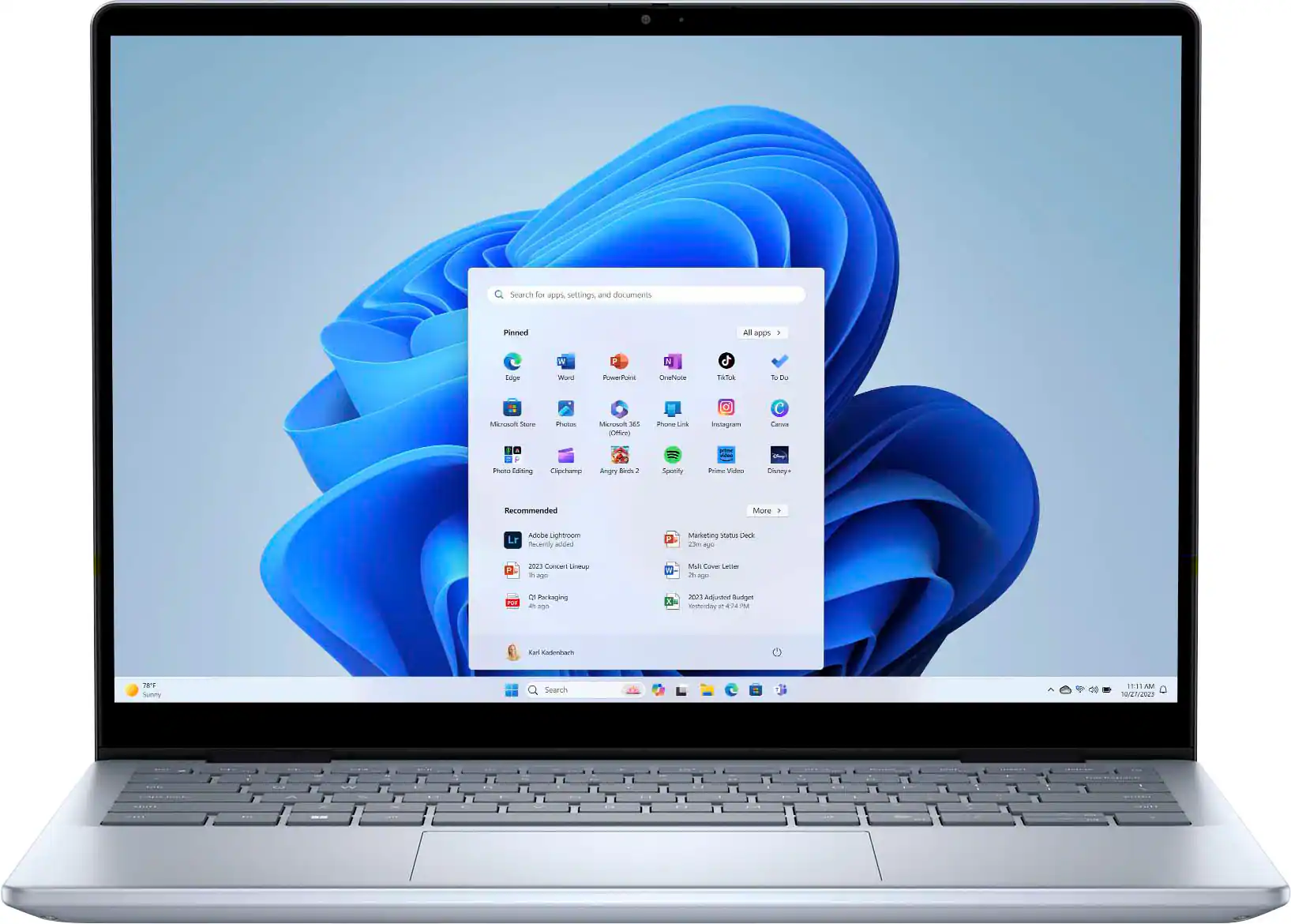 Search for files and documents Pinned All apps Dolby Atmos Playback 5.1 Surround Sound 2.0 Stereo Speakers 2.0 Stereo Speakers Recommended Microphone.