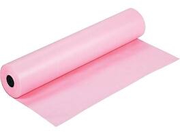 Rainbow - Duo-Finish Paper Roll, 36"W x 1000'L - Pink