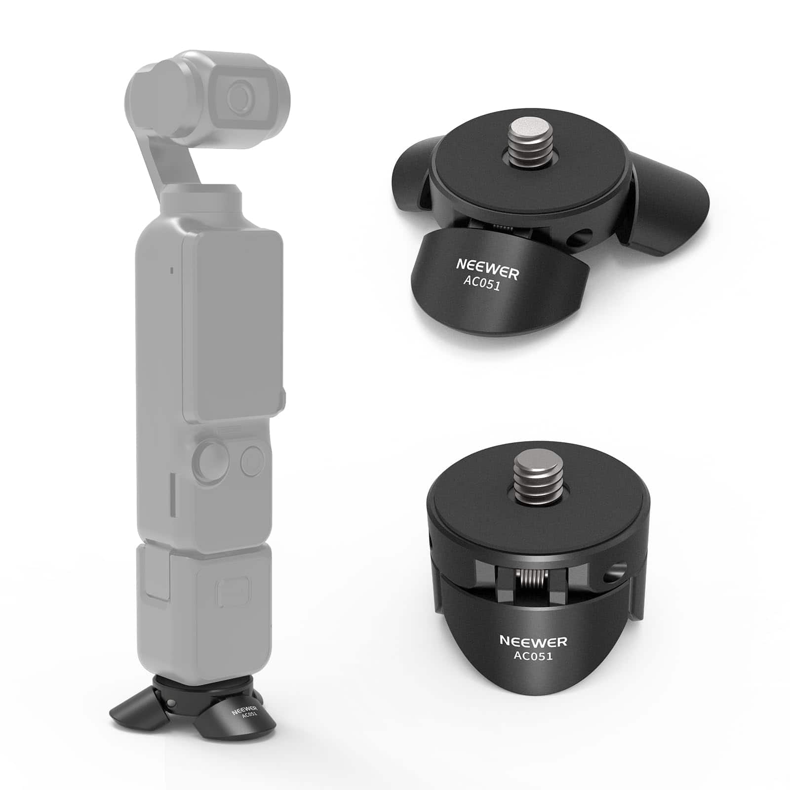 Neewer - AC051 Mini Tripod w/ 1/4" Screw for DJI/Insta360