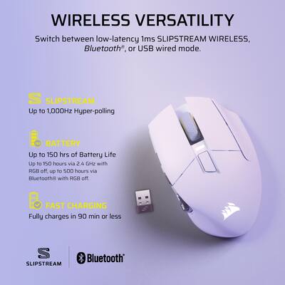 CORSAIR Scimitar Elite Wireless SE Gaming Mouse with 16