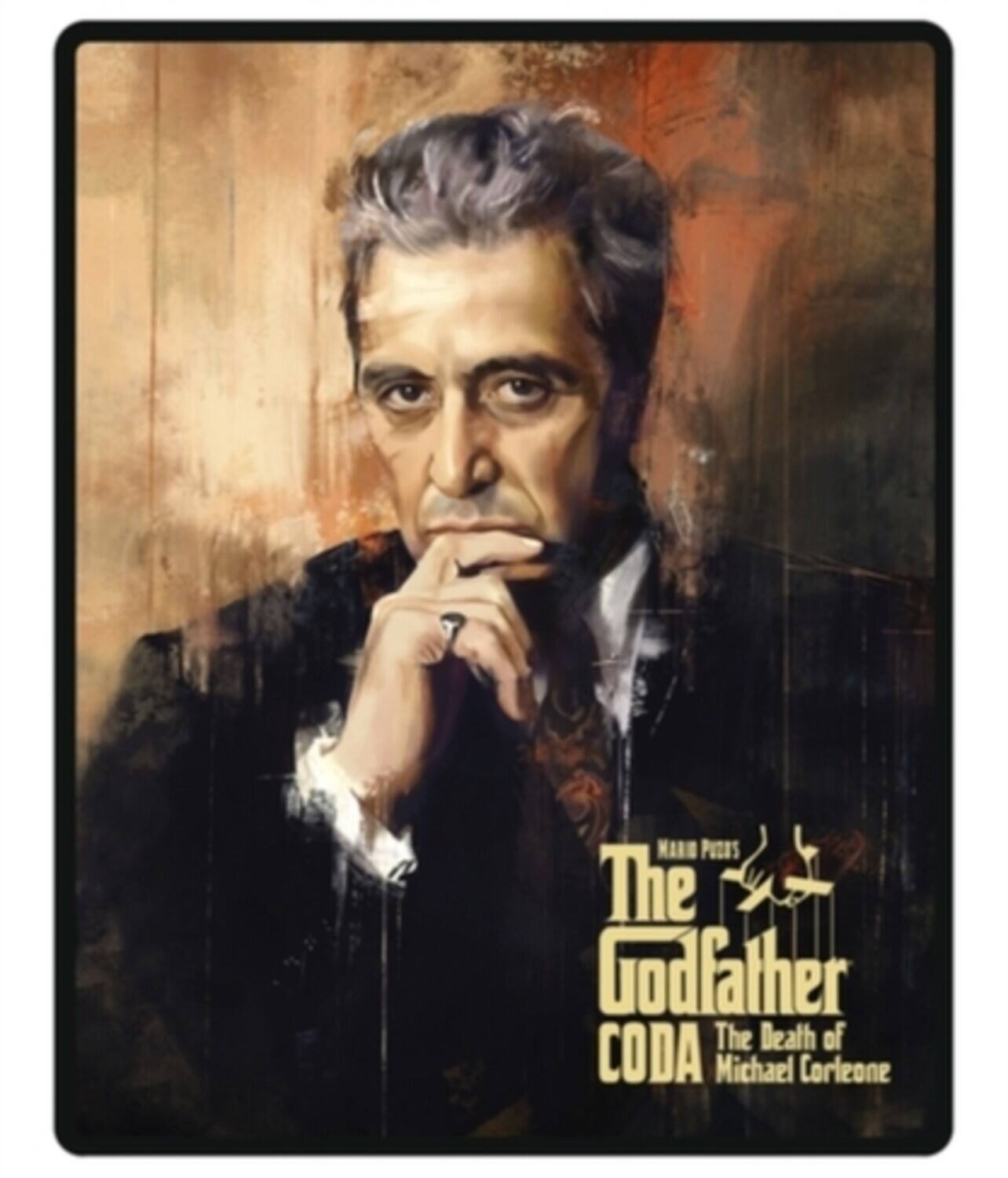 Front. Mario Puzo’s the Godfather, Coda: The Death of Michael Corleone (Limited Edition) (Steelbook)   - 4K Blu-Ray.