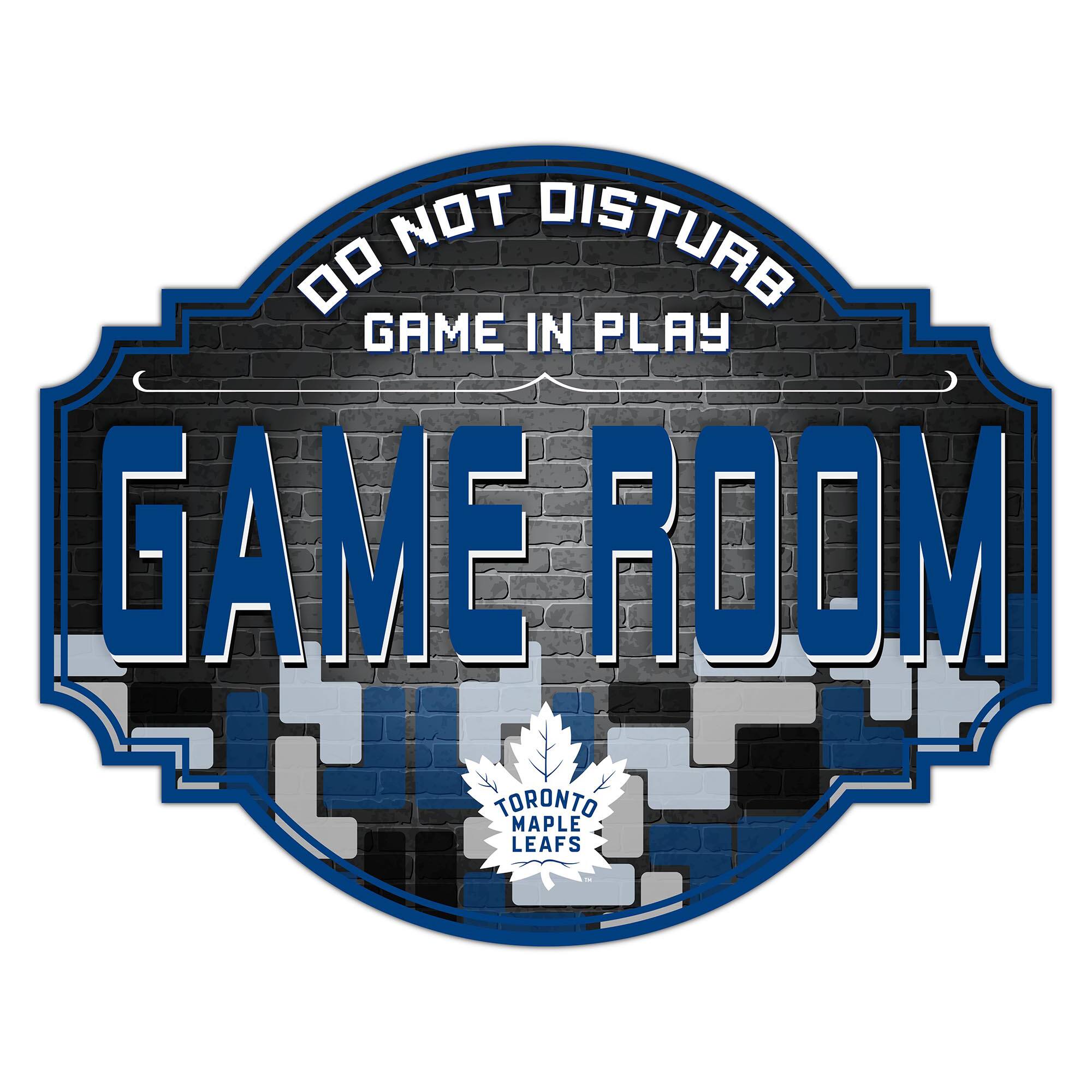 Toronto Maple Leafs 12'' Game Room Tavern Sign