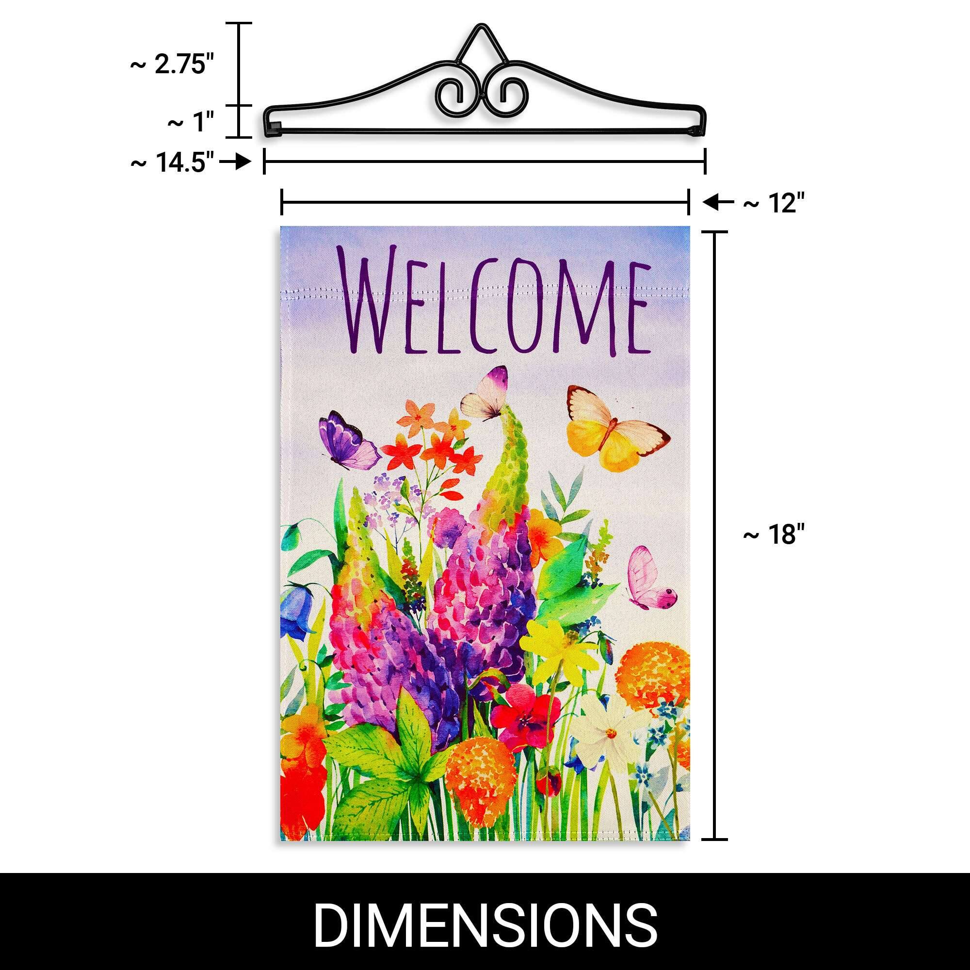 - ~ 2.75" 
- ~ 1" 
- ~ 14.5" 
- ~ 12" 
- ~ 18" 

WELCOME

DIMENSIONS