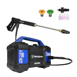 Westinghouse - ePX3100v 2100 Max PSI Electric Pressure Washer - Blue