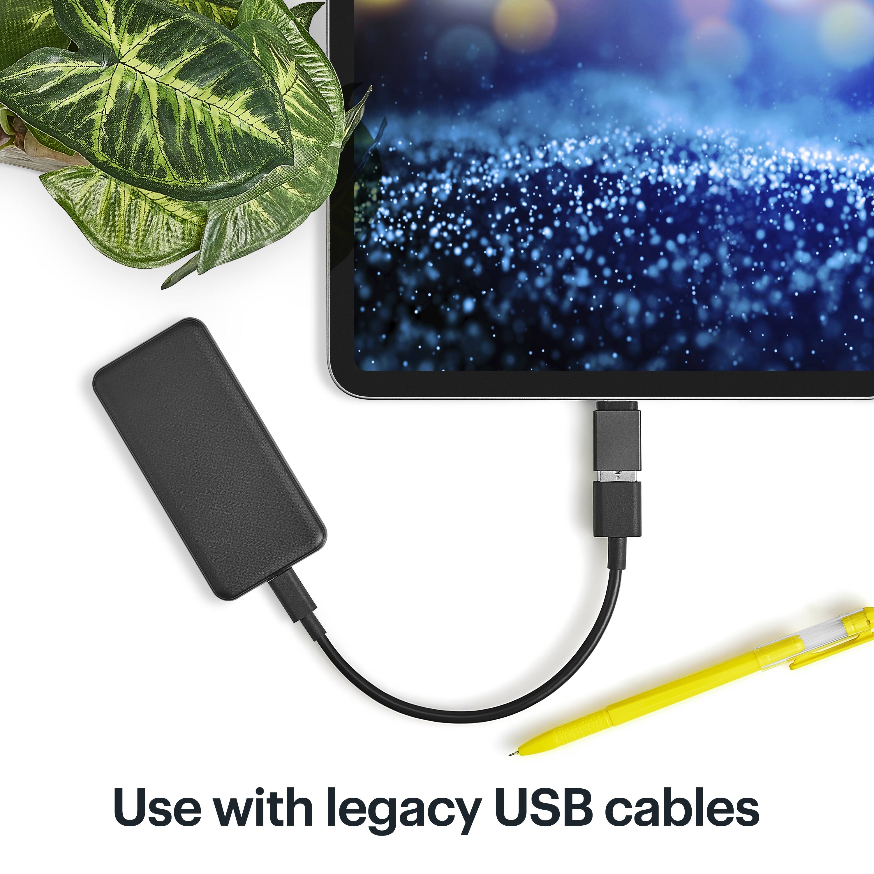 Use with legacy USB cables