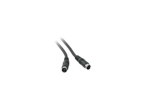 Front. Cables to Go - C2G 40915 Value Series S-Video Cable, Black (6 Feet, 1.82 Meters).