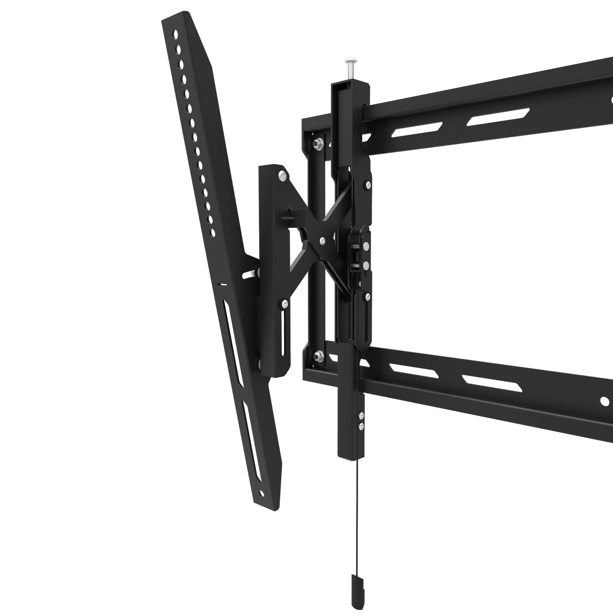 Alt View 4. Kanto - Extendable Tilting Outdoor Weatherproof Locking TV Wall Mount for 45” to 100” TVs - Black.