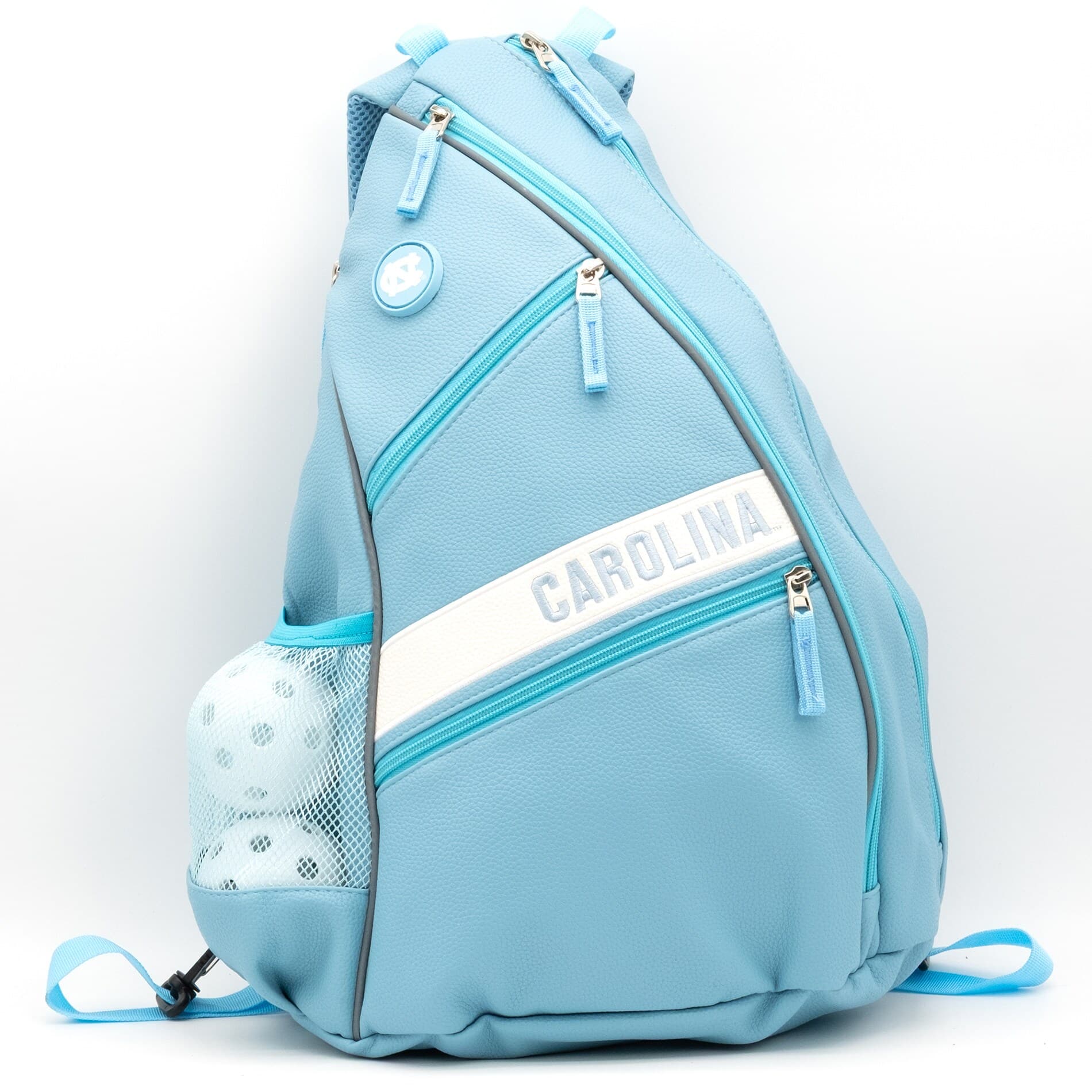 Front. Team Golf - North Carolina Tar Heels Embroidered Team Backpack - Multicolor.