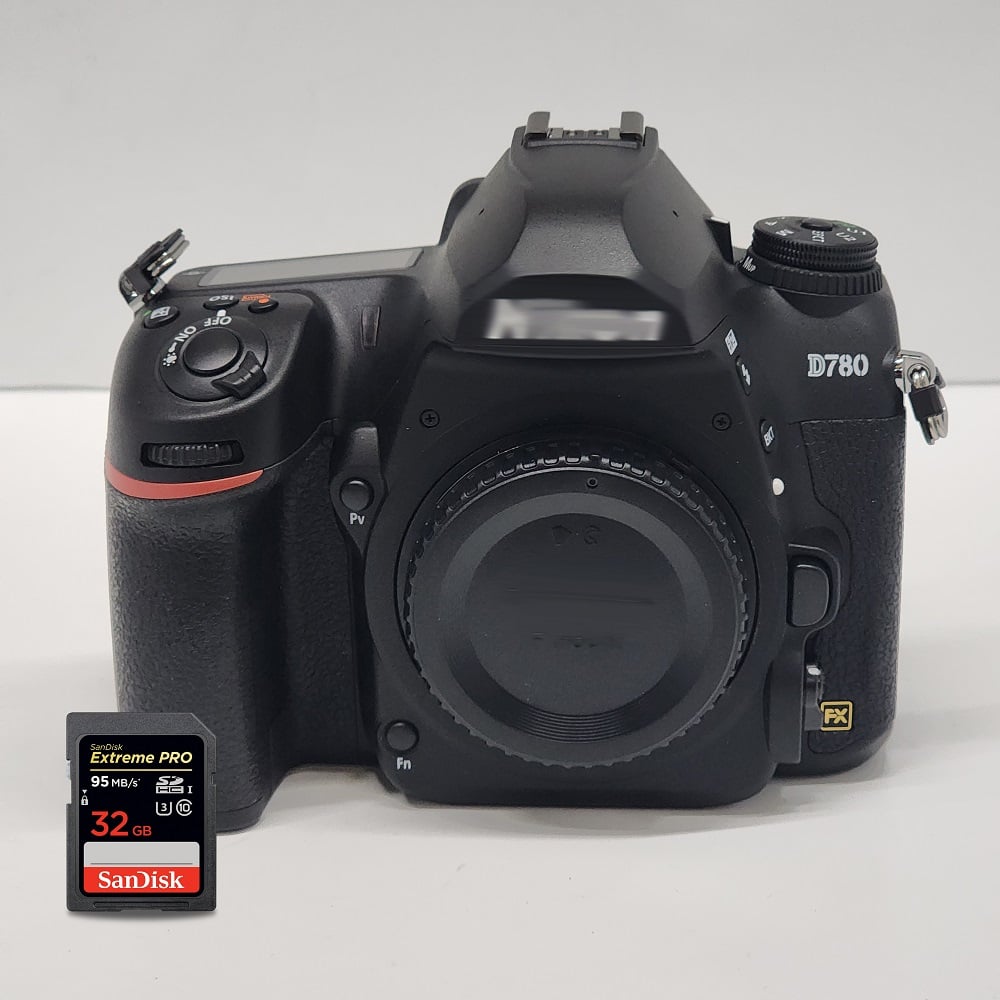 Nikon - D780 DSLR Camera 1618 (Body Only) + Extreme Pro 32GB SD