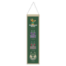 WinCraft - Milwaukee Bucks 8" x 32" Evolution Banner - Multicolor