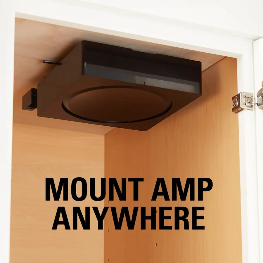 Mount Amp Anywhere