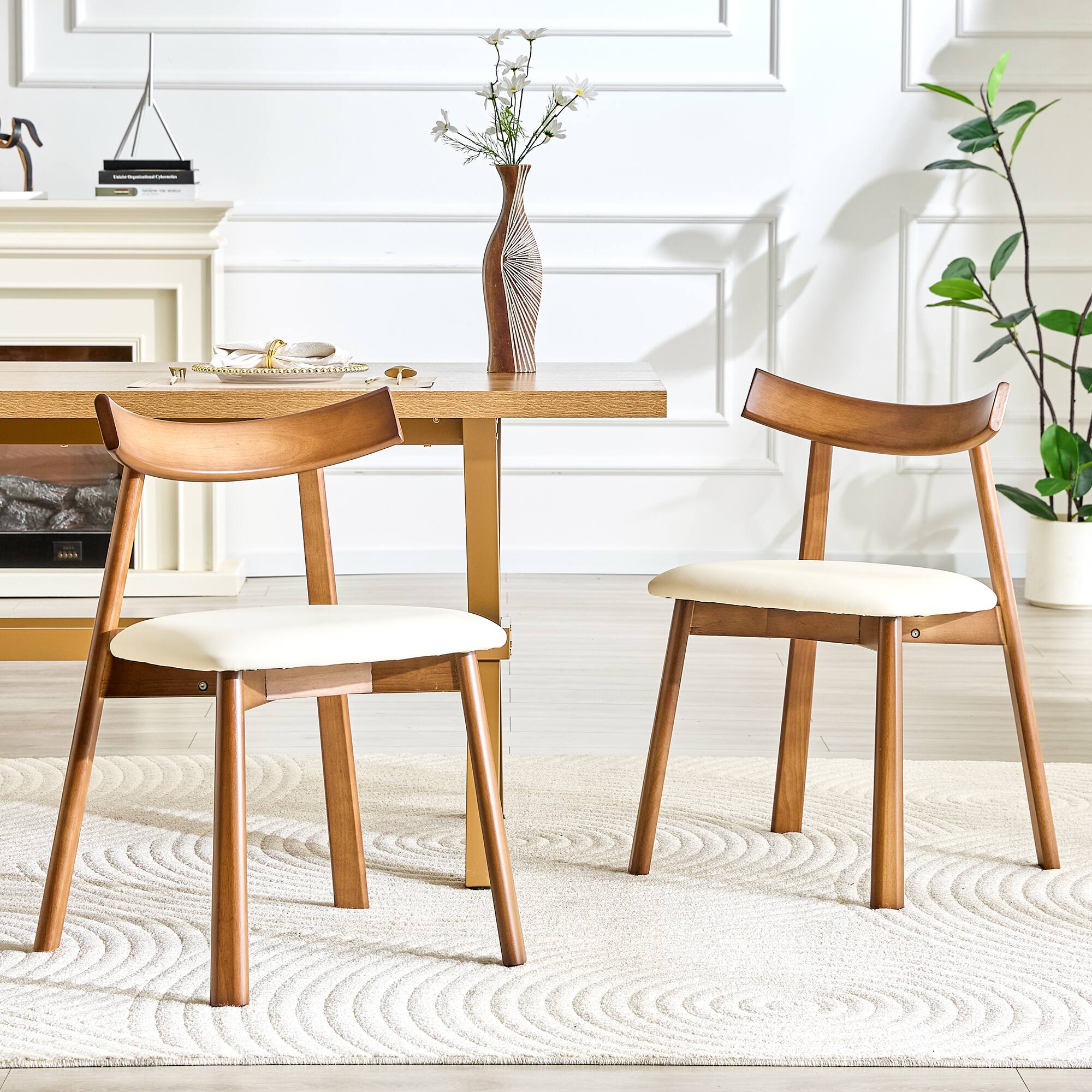 Walnut|White