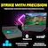 STRIKE WITH PRECISION
Triggering earlier means faster, effortless inputs with greater accuracy.
- Bluetooth 5.3
- WiFi 6E
- Translucent WASD for easier gameplay
- Blue Keyboard with Anti-Ghost Key