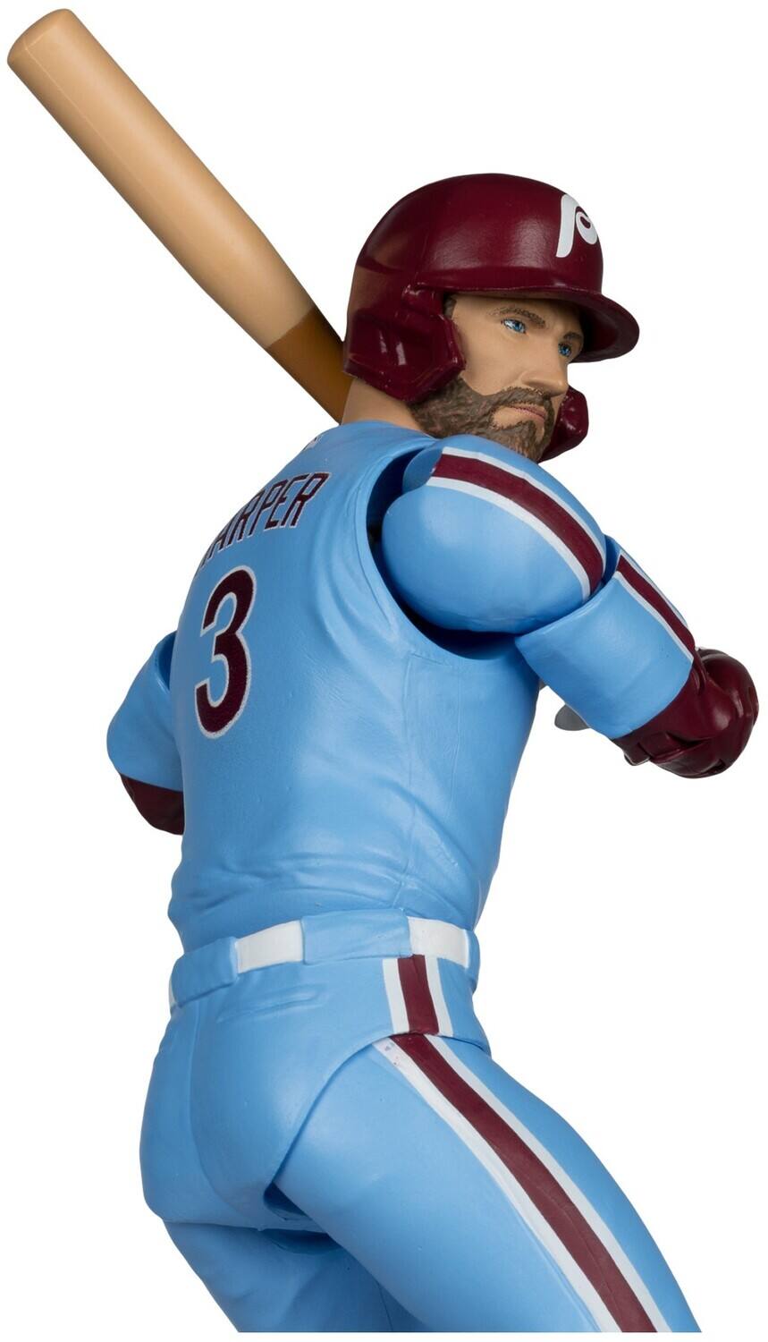 Alt View 3. DC Direct - McFarlane SportsPicks - MLB - Bryce Harper (Philadelphia Phillies) 6" Action Figure   - COLLECTIBLES - Multicolor.