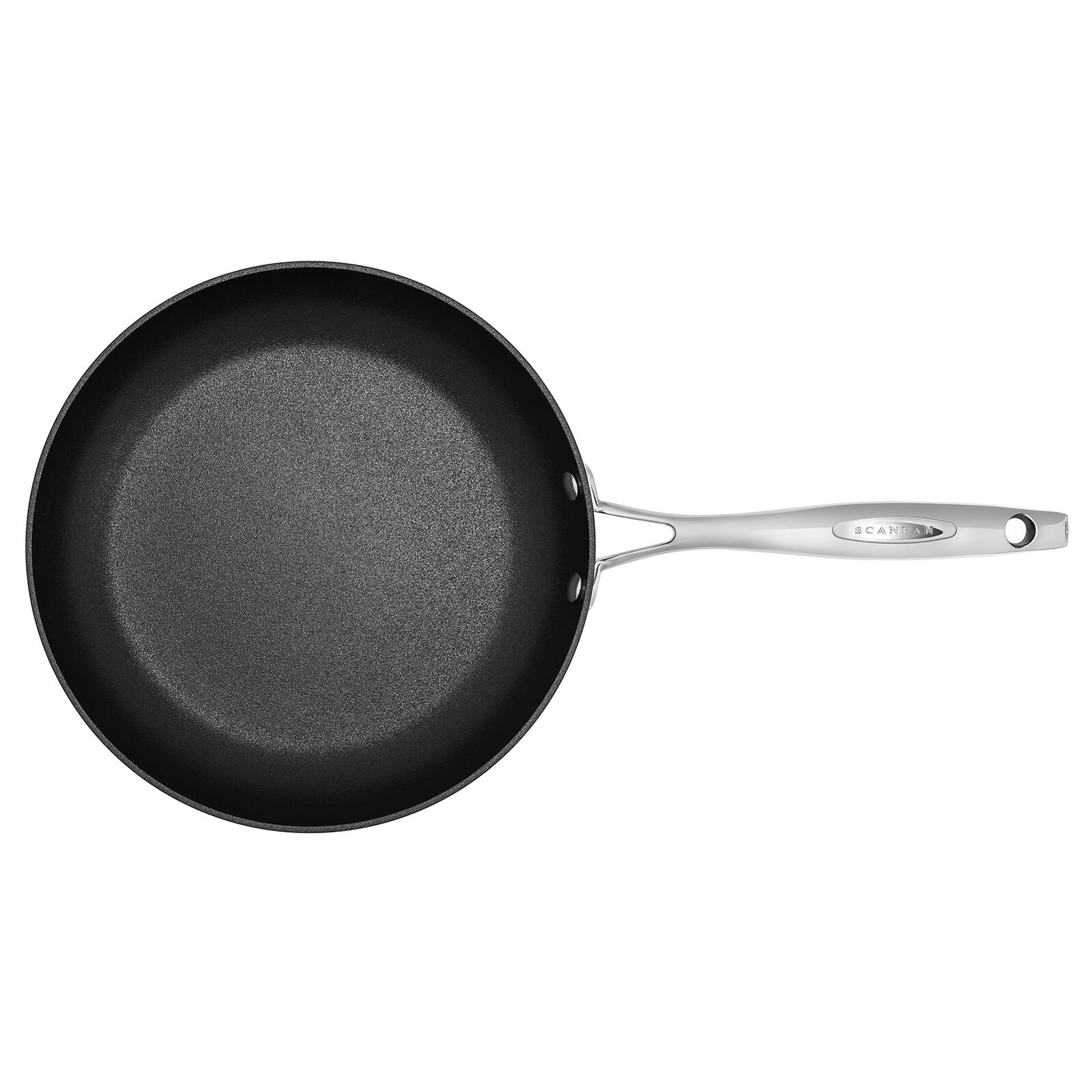 Alt View 1. Scanpan - Haptiq Stainless Steel Nonstick 10.25-Inch Fry Pan - Black.
