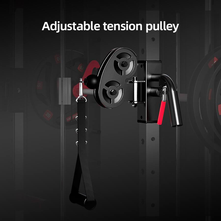 Adjustable tension pulley