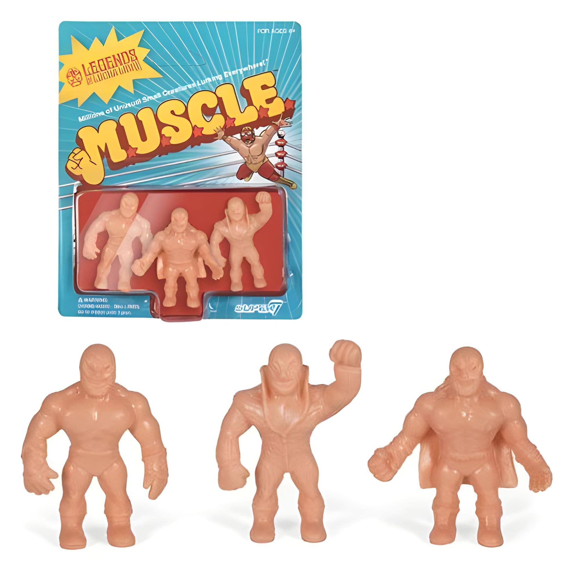 **Legends of Unusual Muscle Creations Lurking Everywhere!**

**MUSCLE**

A WARNING: Choking Hazard - Small parts. Not for children under 3 years.

© 2019 Hasbro. All Rights Reserved.