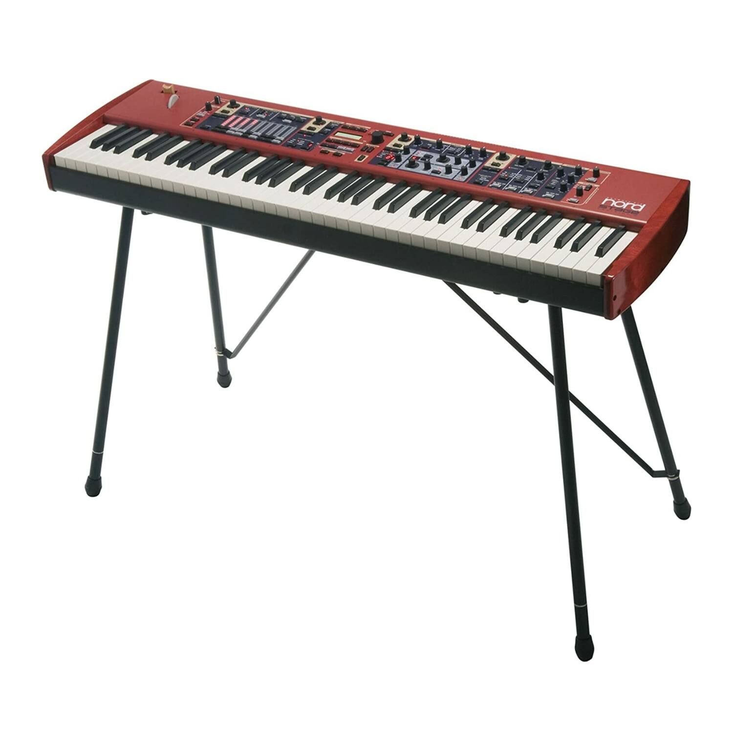 Angle. NORD - KB Stand EX for Stage 76/88, Piano, NEHP, and C1 (NOT for C2D) AMS-NSCL - Red.