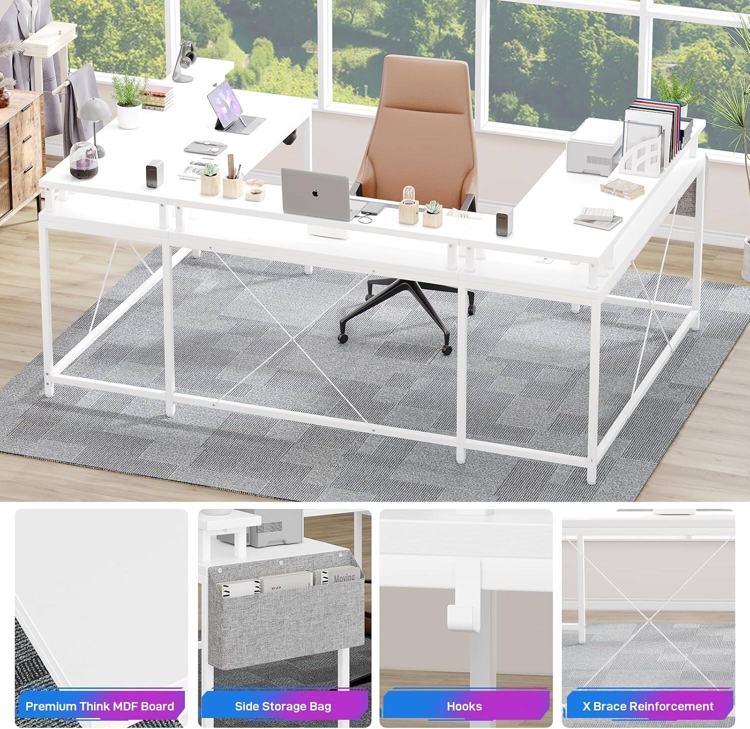 - Premium Think MDF Board
- Side Storage Bag
- Hooks
- X Brace Reinforcement