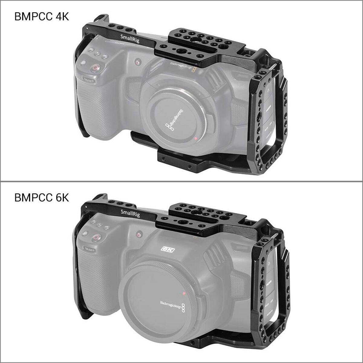 BMPCC 4K  
BMPCC 6K  
SmallRig  
SmallRig  
BMPCC 4K  
BMPCC 6K