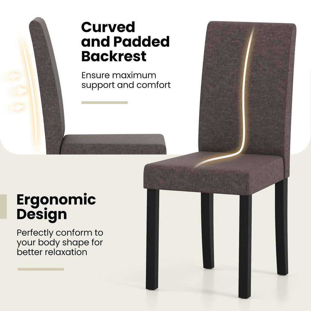 Curved and Padded Backrest  
Ensure maximum support and comfort  

Ergonomic Design  
Perfectly conform to your body shape for better relaxation