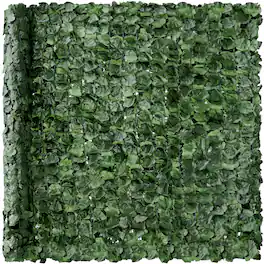 Best Choice Products - 94x39in Artificial Faux Ivy Hedge Privacy Fence Screen for Outdoor Decor, Garden, Yard - Green