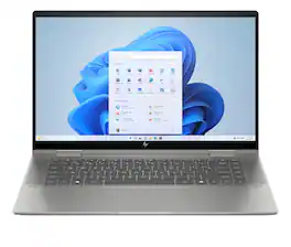 HP - Envy Laptop Computer 15.6" FHD Touch Screen Intel Core Ultra 5 16 GB memory; - Mineral silver aluminum