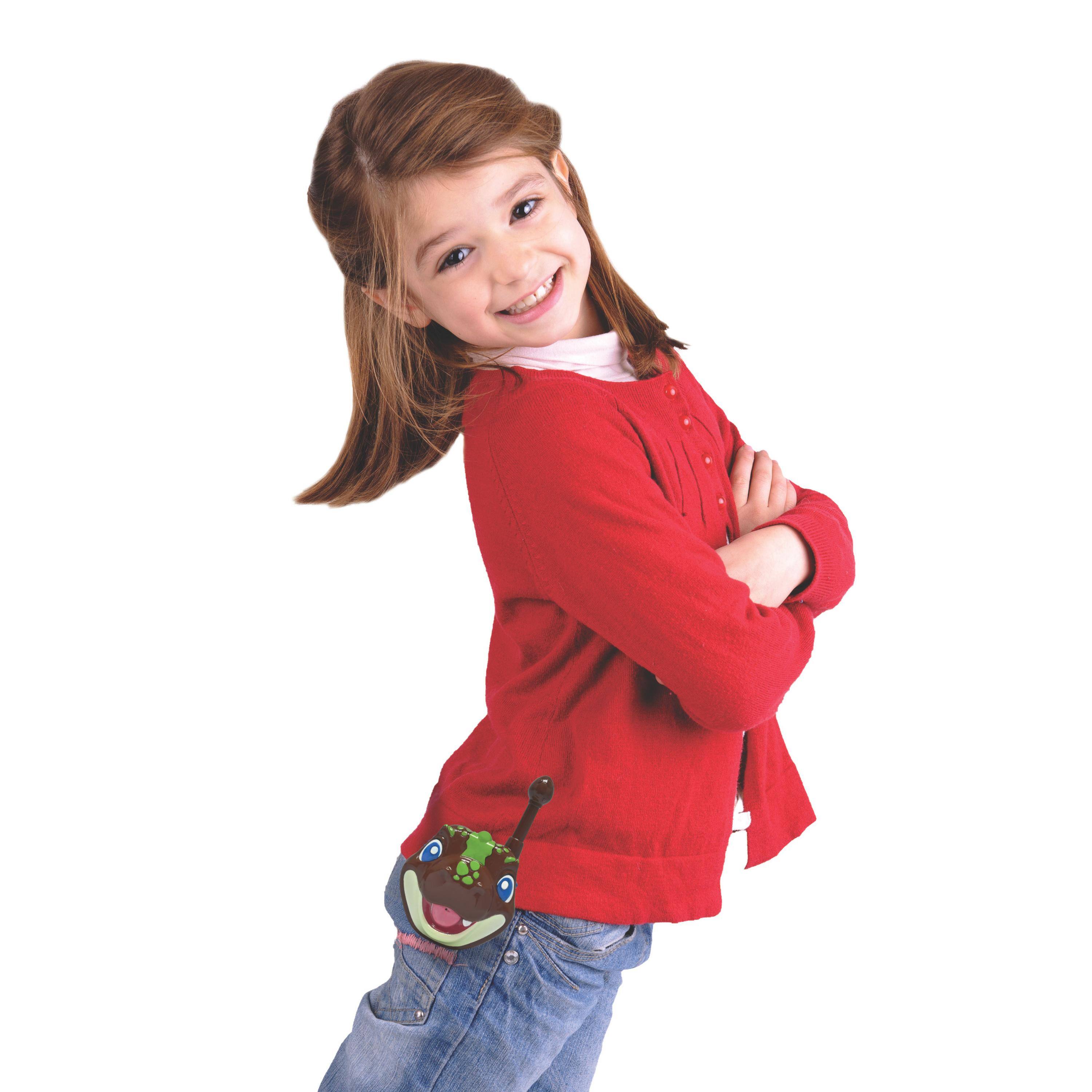 Alt View 4. Lexibook - 500m/0.3 Miles 3D Dinosaurs Walkie Talkies - MULTICOLOR.