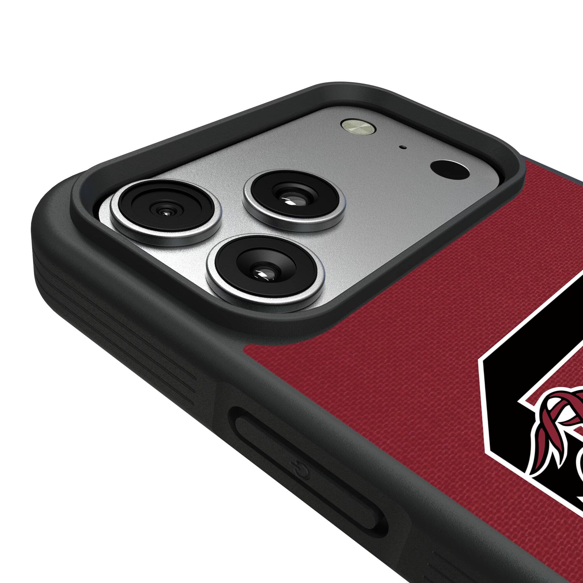 Alt View 2. Keyscaper - South Carolina Gamecocks iPhone Solid Design Bump Case - 16 Plus - Multicolor.