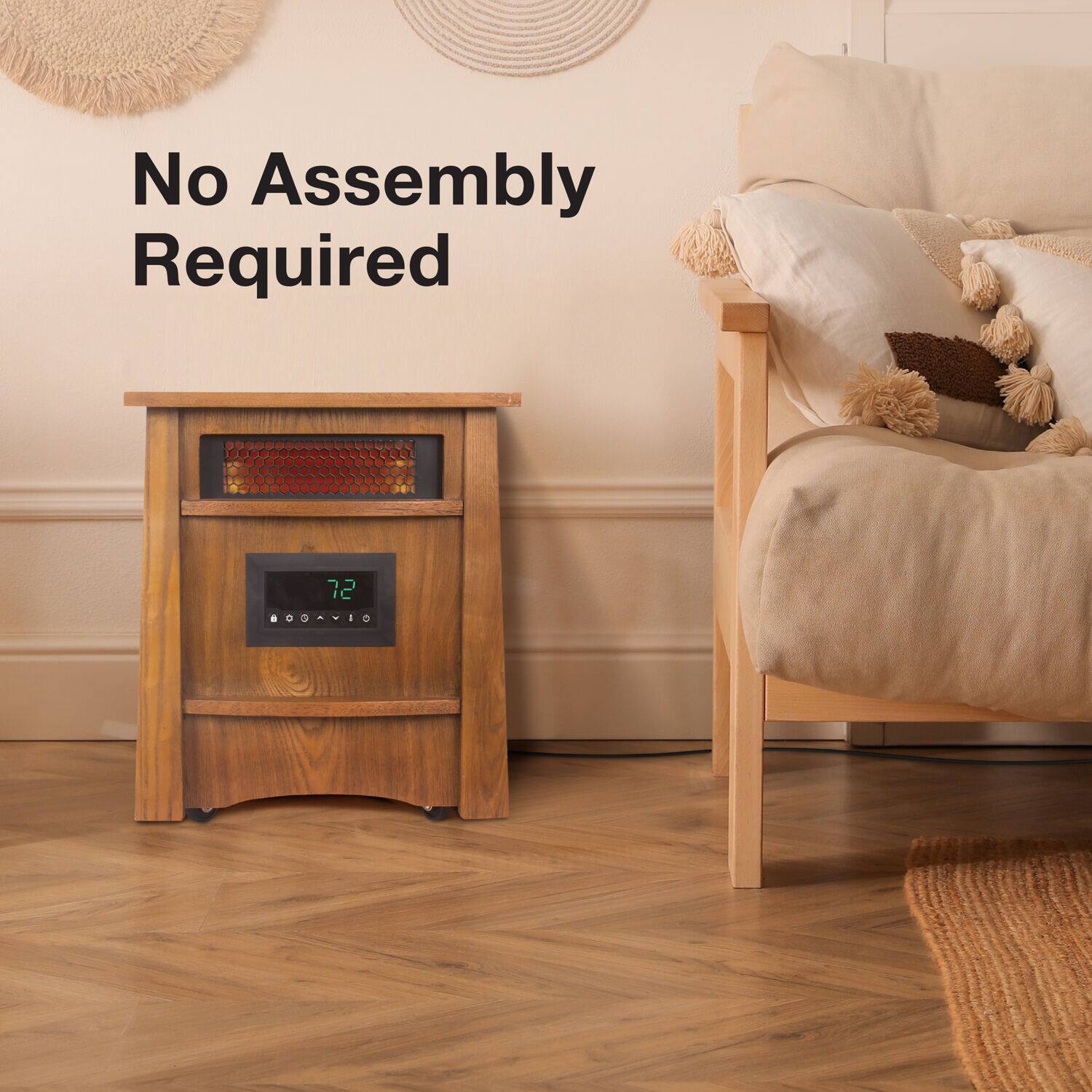 No Assembly Required 72°F