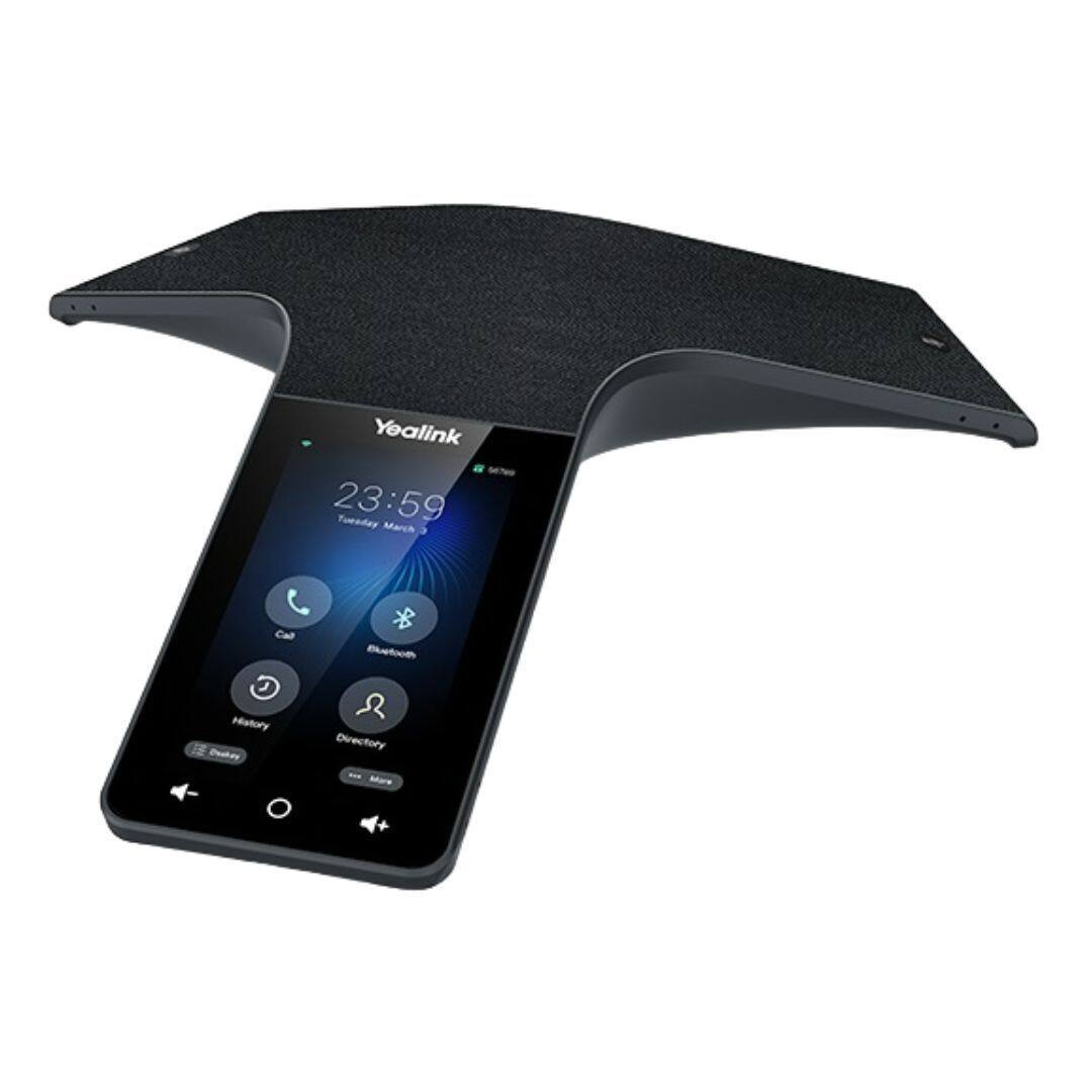 Yealink  
23:59  
Tuesday, March 3  

Call  
Bluetooth  
History  
Directory  

More