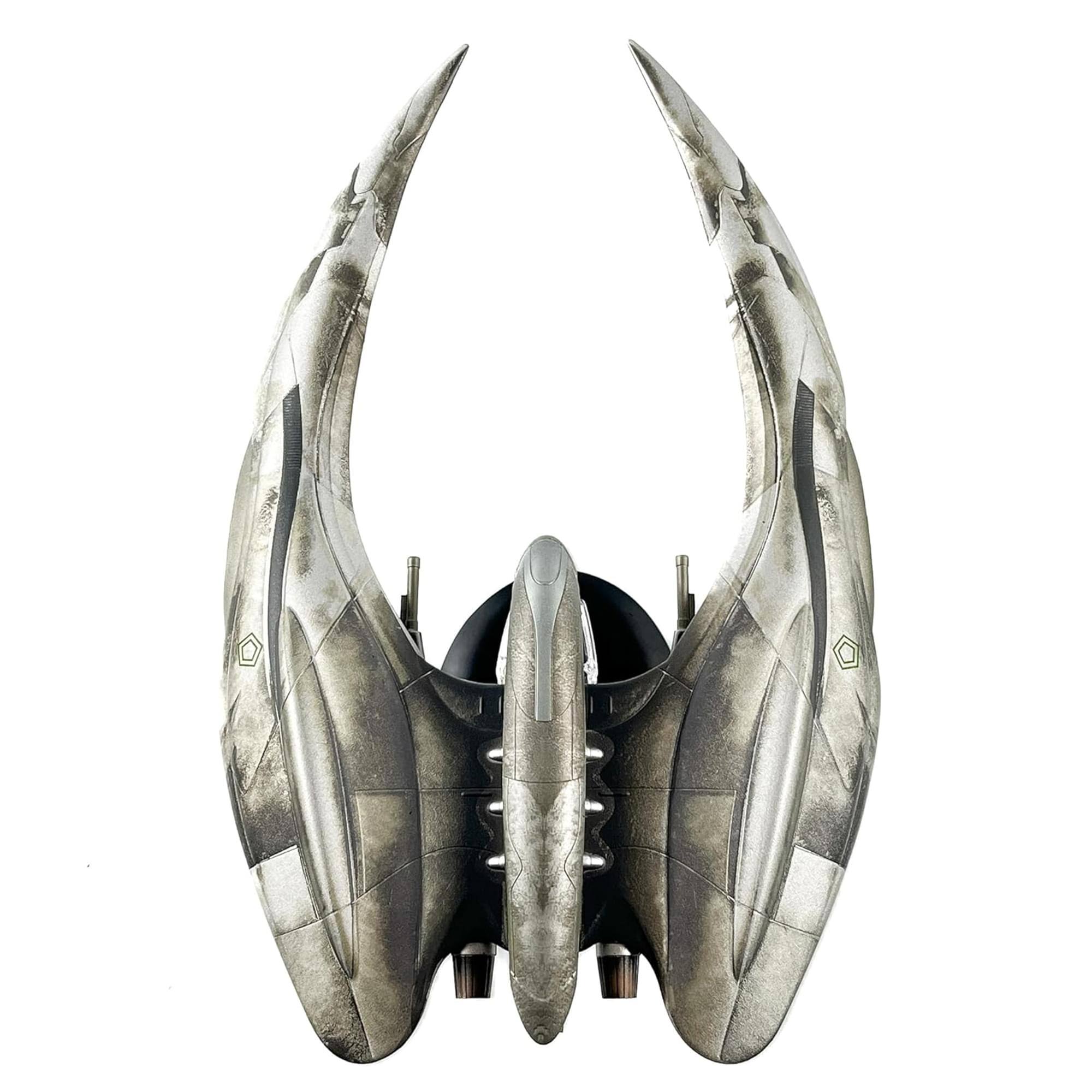 Alt View 4. Eaglemoss - Eaglemoss Battlestar Galactica Ship Replica | Cylon Raider MK-II - Grey.